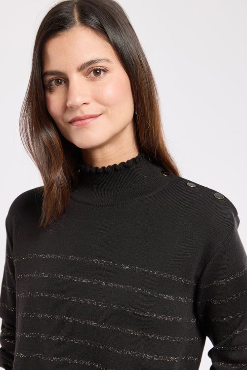 Pull rayé Noa - laine mérinos - Armor-lux - 3