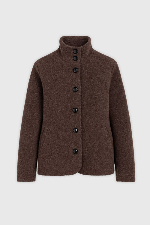 Sarah stand-up collar jacket - wool - Armor-lux - 2