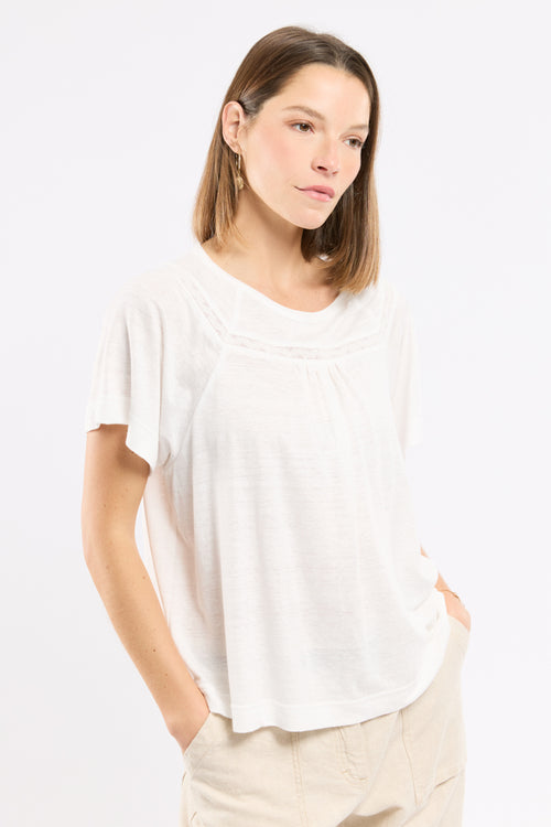 Clyde t-shirt - Linen - Armor-lux - 1