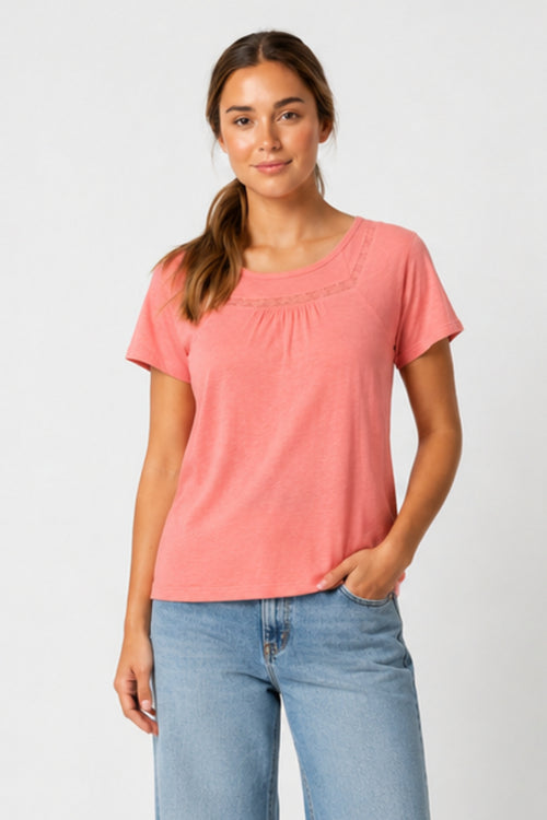 T-shirt Clyde - lin - Armor-lux - 1
