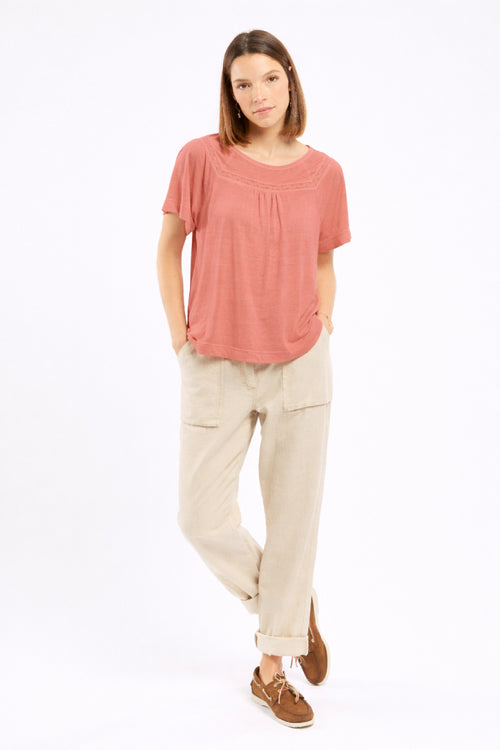 Clyde t-shirt - Linen - Armor-lux - 3
