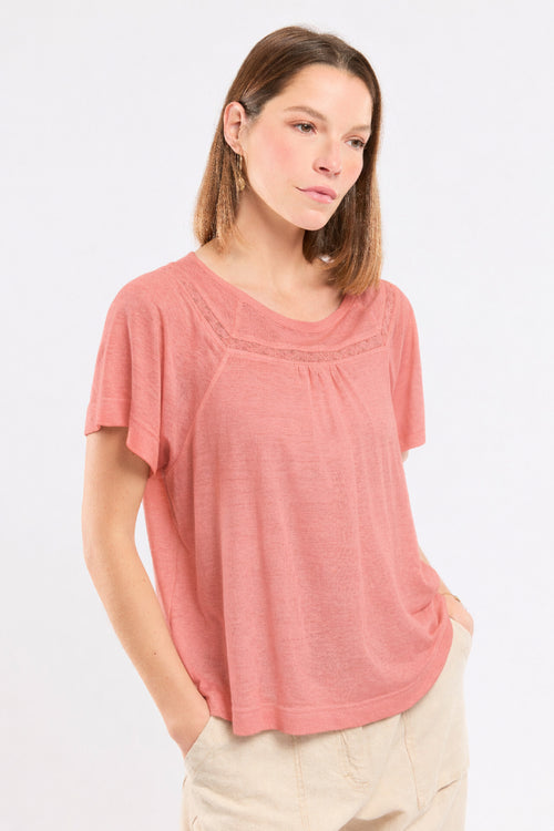 Clyde t-shirt - Linen - Armor-lux - 1