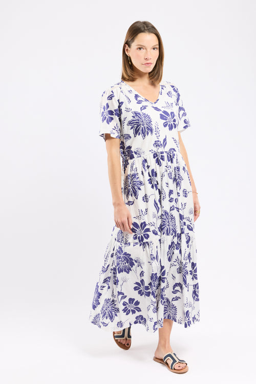 Robe fleurie Karen - coton - Armor-lux - 4