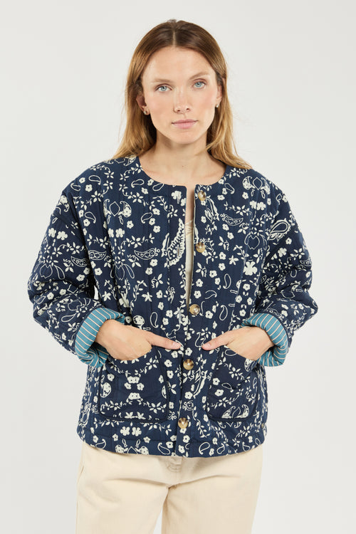 Veste matelassée réversible - coton - Armor-lux - 1