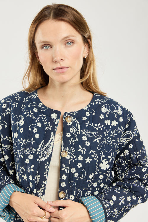 Veste matelassée réversible - coton - Armor-lux - 4