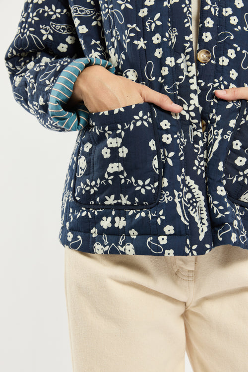 Veste matelassée réversible - coton - Armor-lux - 5