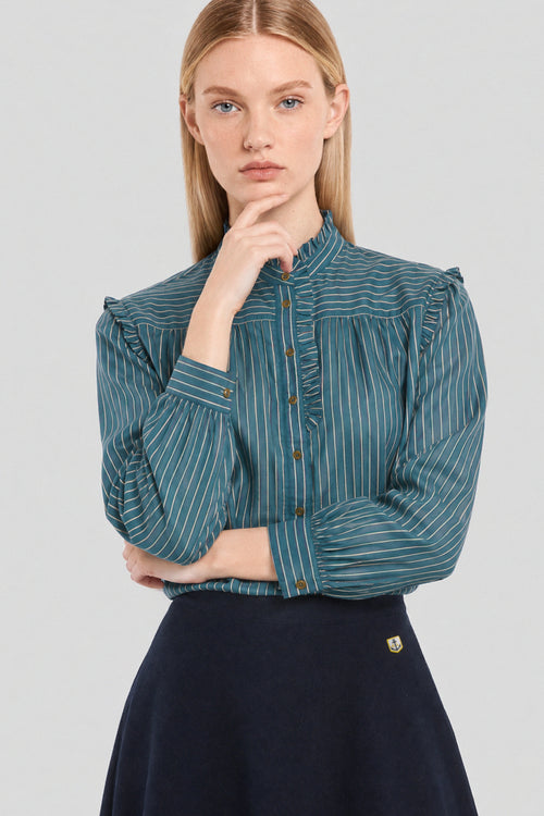 Striped blouse - cotton - Armor-lux - 2