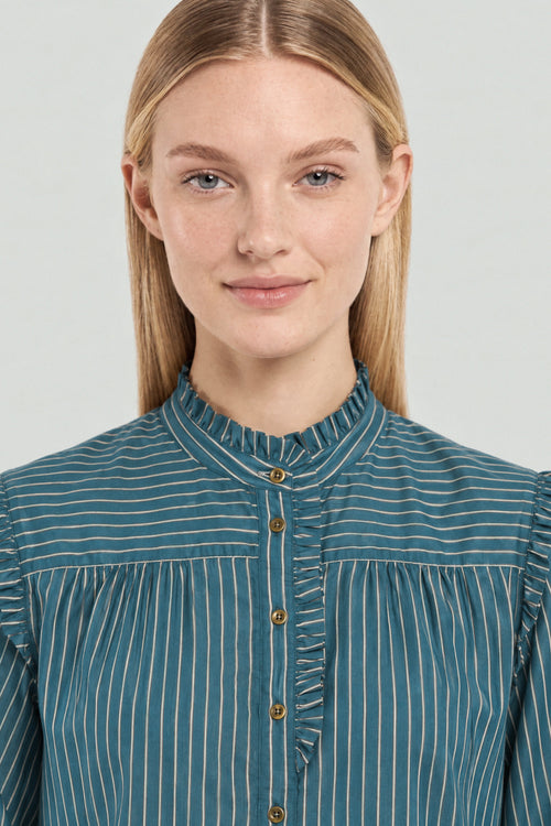Striped blouse - cotton - Armor-lux - 3
