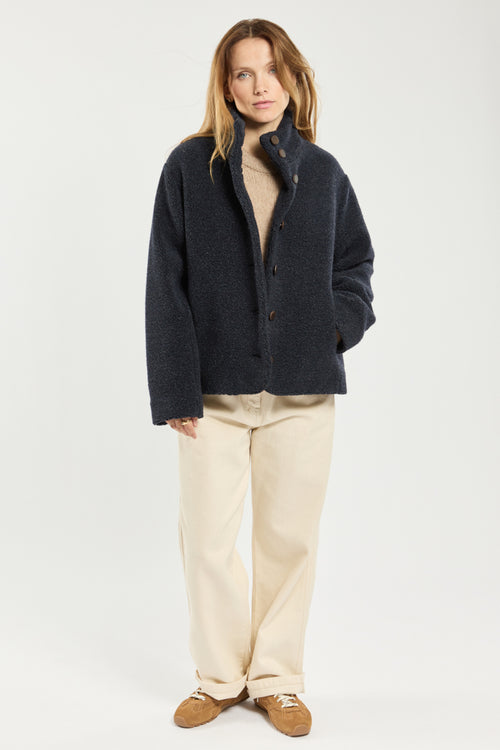 High neck jacket - wool - Armor-lux - 3
