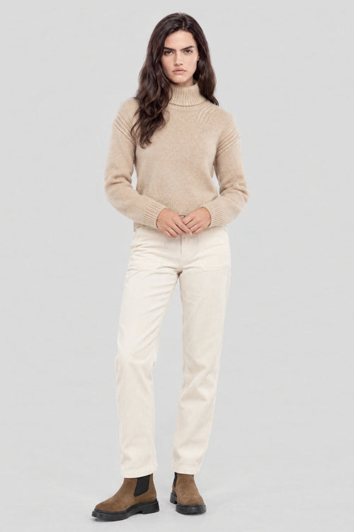 Bobble neck sweater - wool - Armor-lux - 3