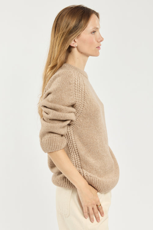 Round neck sweater - wool - Armor-lux - 4