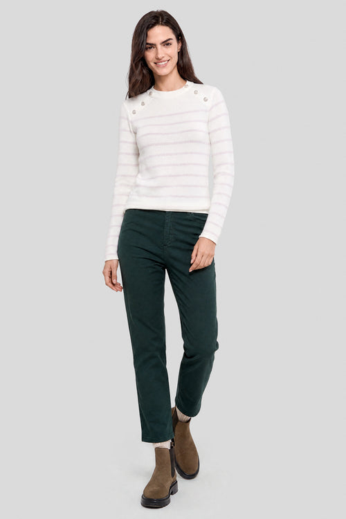Gestreifter Pullover - Wolle - Armor-lux - 3