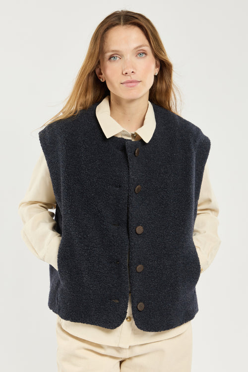 Sleeveless jacket - wool - Armor-lux - 4
