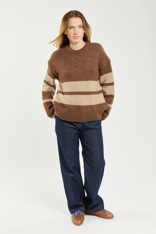 Colour-Block Pullover - Wolle - Armor-lux - 3