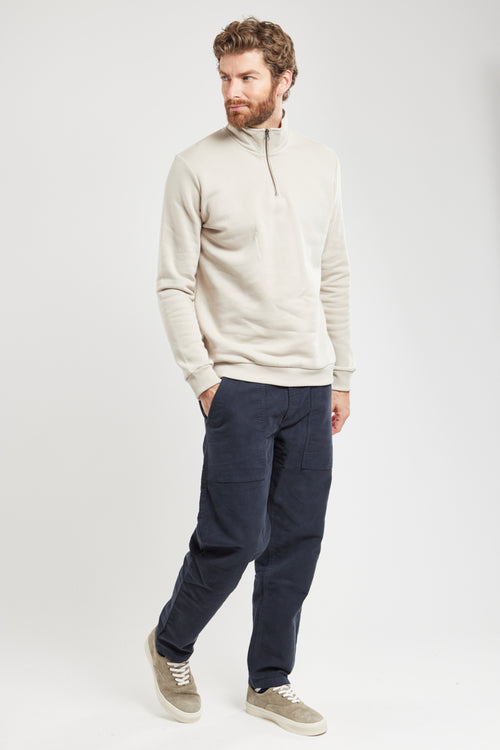 TAKIN stand-up collar sweatshirt - organic cotton - Armor-lux - 5