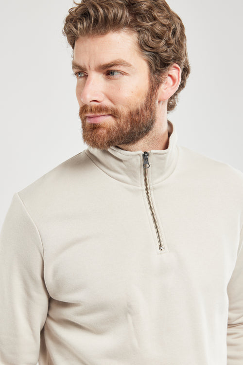 TAKIN stand-up collar sweatshirt - organic cotton - Armor-lux - 4