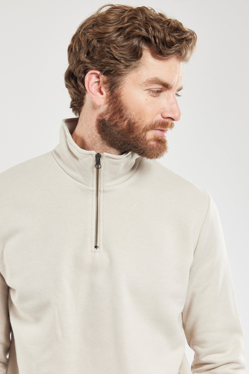 TAKIN stand-up collar sweatshirt - organic cotton - Armor-lux - 2