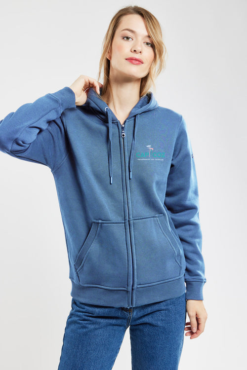 Sweat zippé mixte Le Cap Coz - coton - Armor-lux - 1