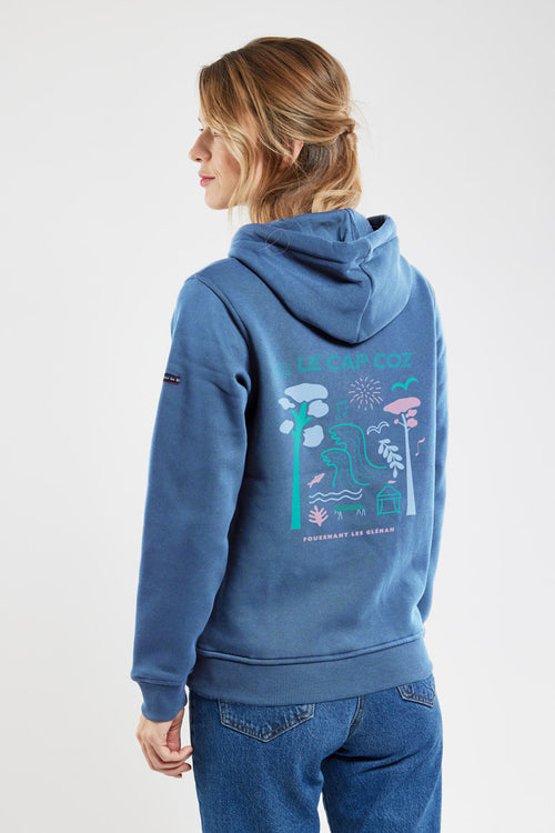 Unisex-Sweatshirt mit Reißverschluss Le Cap Coz – Baumwolle - Armor-lux - 2