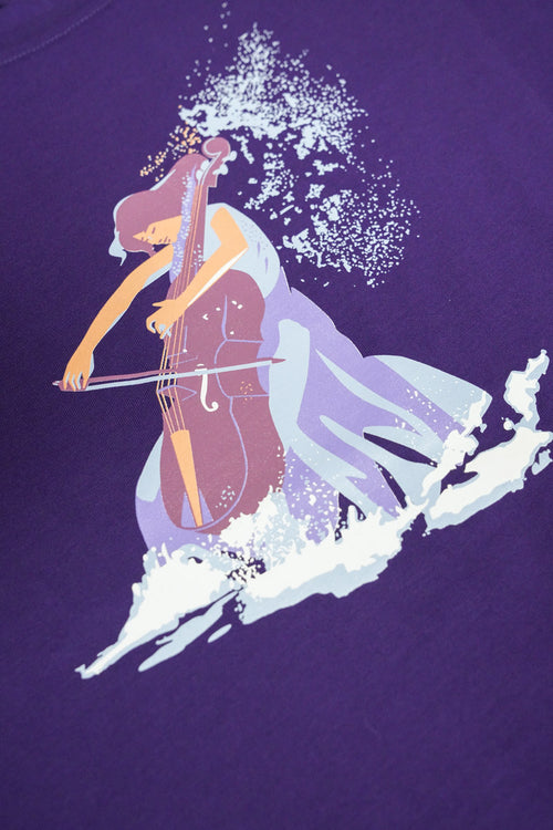 T-shirt - Un Violon sur le Sable - Armor-lux - 2