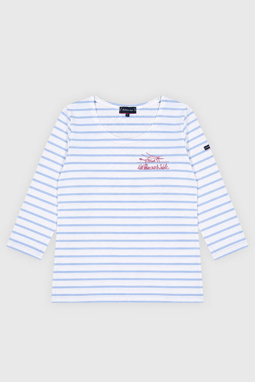 Breton striped shirt - Un Violon sur le Sable - Armor-lux - 1