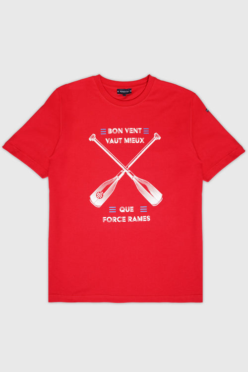 T-Shirt mit Siebdruck - AMB - Armor-lux - 1