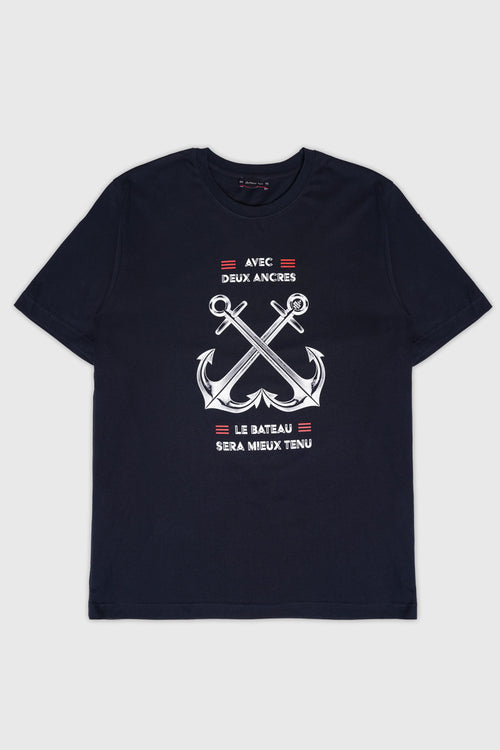 T-Shirt mit Siebdruck - AMB - Armor-lux - 1
