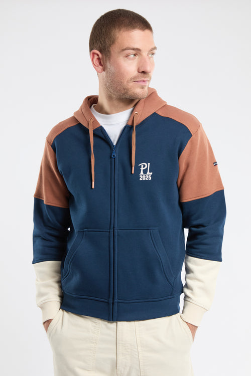 Colorblock 2025 Sweatshirt mit Reißverschluss - Unisex - Armor-lux - 1