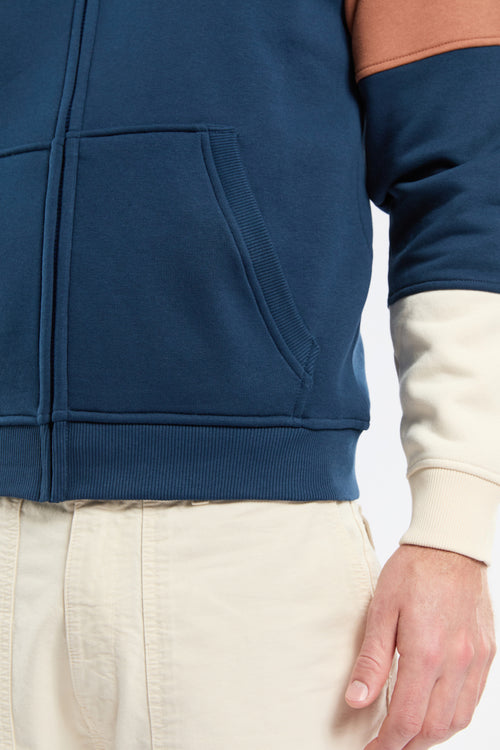 Colorblock 2025 zip-up sweatshirt - Unisex - Armor-lux - 5