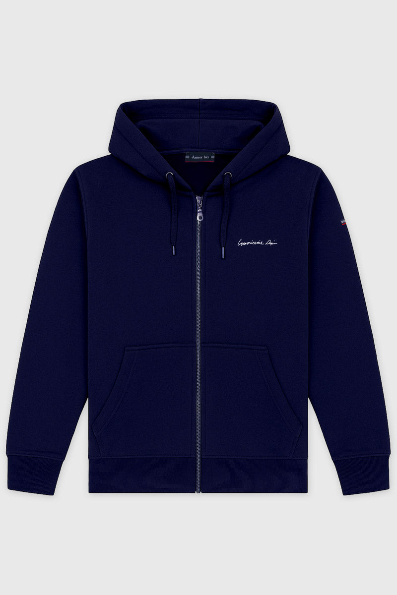 トップス DOT SEA ZIP UP SWEATSHIRT Navy トップス DOT SEA ZIP UP SWEATSHIRT Navy DOT SEA ZIP UP SWEATSHIRT