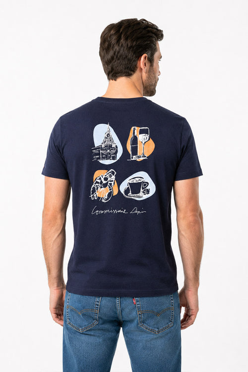 T-shirt mixte Commissaire Dupin - coton - Armor-lux - 2
