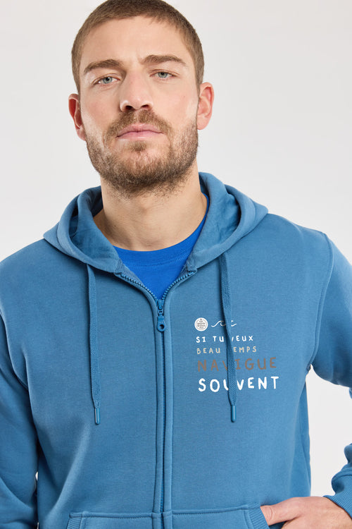 Sweatshirt mit Reißverschluss – AMB - Armor-lux - 2