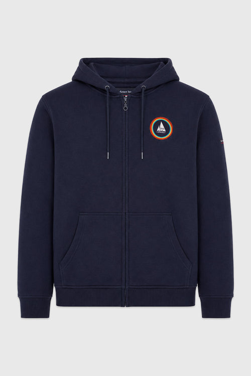 Sweat zippé - Voiles de Camaret - Armor-lux - 1
