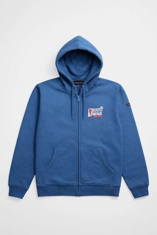 Sweat zippé Bout du Monde 2026 - coton - Armor-lux - 1