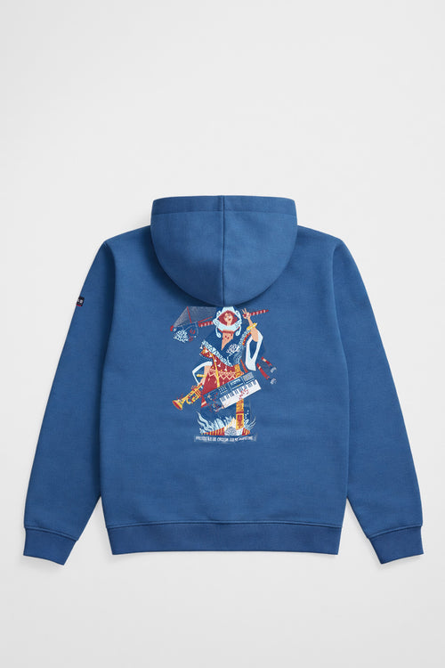 Sweat zippé Bout du Monde 2026 - coton - Armor-lux - 2