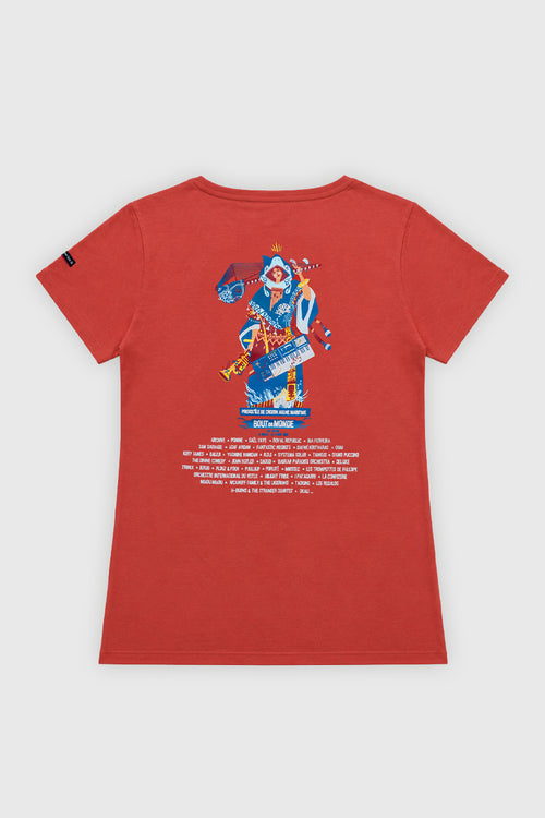 T-Shirt Bout du Monde 2026 Damen - Baumwolle - Armor-lux - 2