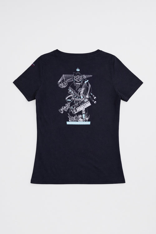 T-shirt col V Bout du Monde 2026 - Armor-lux - 2