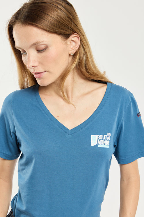 Bout du Monde 2026 V-neck T-shirt - Armor-lux - 4