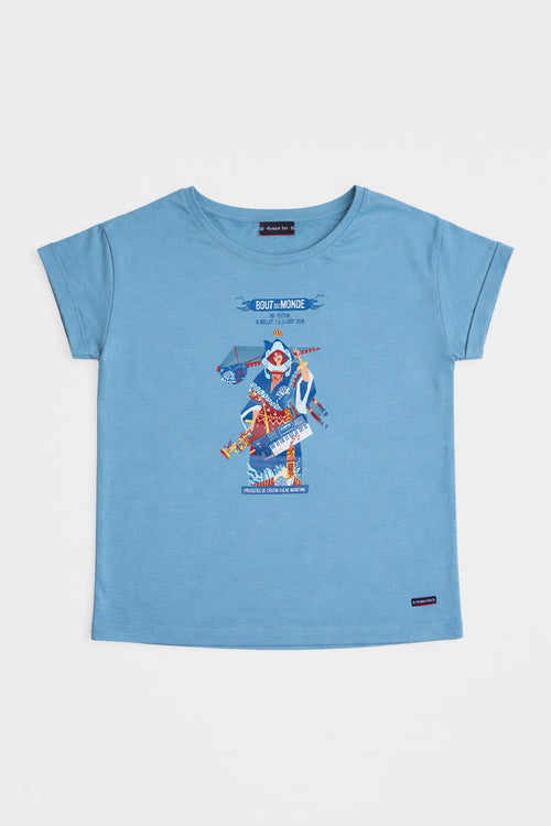 T-shirt coupe loose Bout du Monde 2026 - Armor-lux - 1