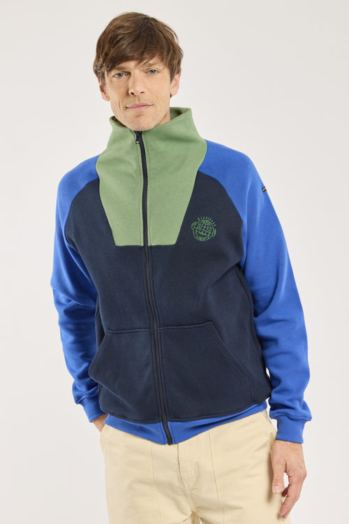 BDM zipped sweatshirt – cotton - Armor-lux - 1