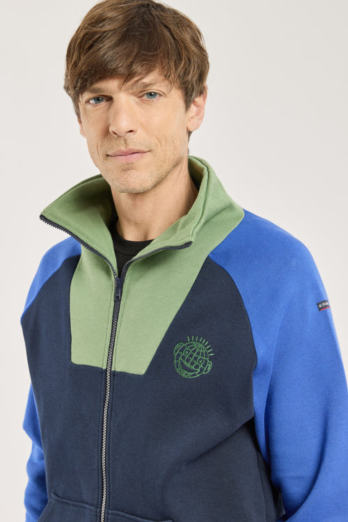 BDM zipped sweatshirt – cotton - Armor-lux - 2