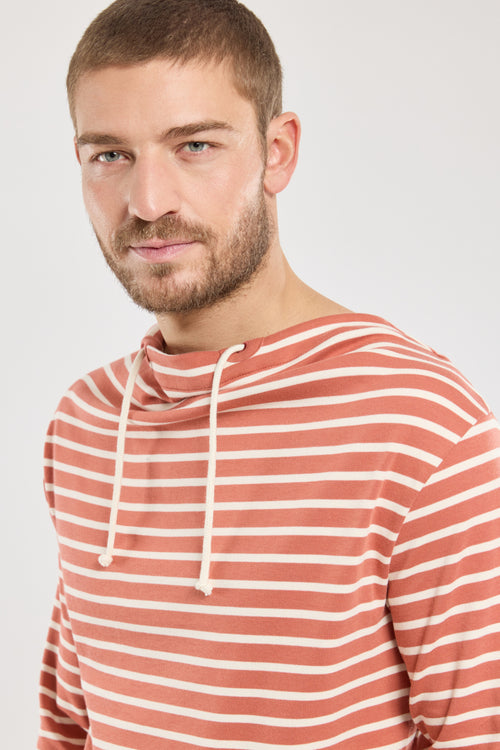 Marinière col bénitier - coton épais - Armor-lux - 2