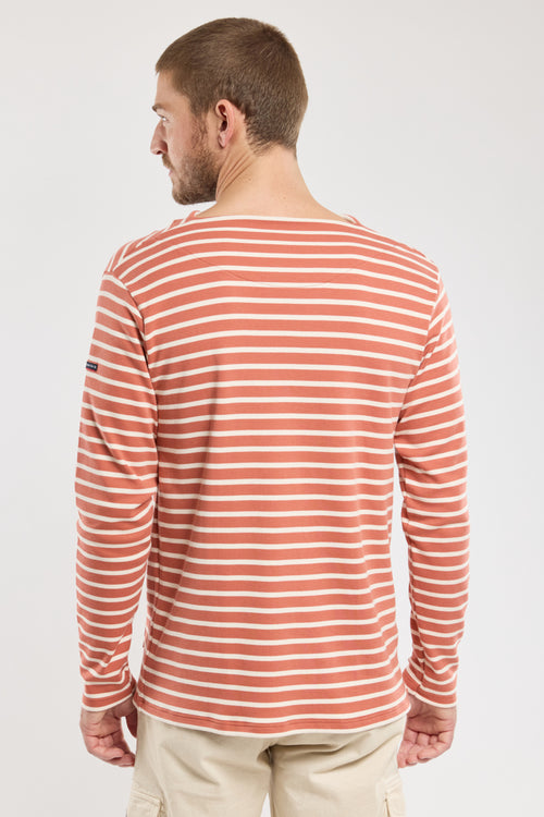Cowl neck Breton shirt - heavy cotton - Armor-lux - 3