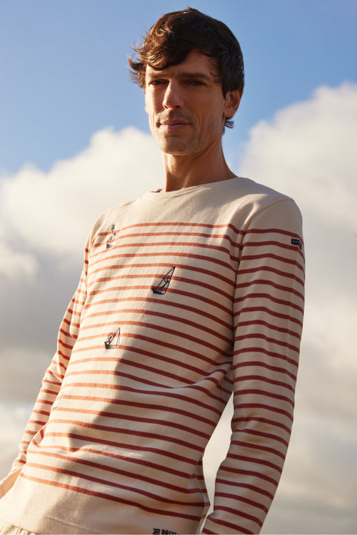 Embroidered boat sailor - thick cotton - Armor-lux - 5