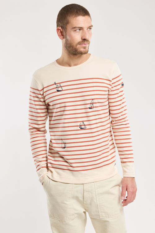 Embroidered boat sailor - thick cotton - Armor-lux - 4