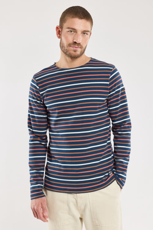 Three-coloured sailor stripe - thick cotton - Armor-lux - 3