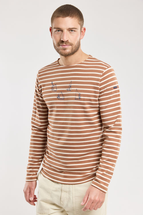 Embroidered boat sailor - thick cotton - Armor-lux - 3