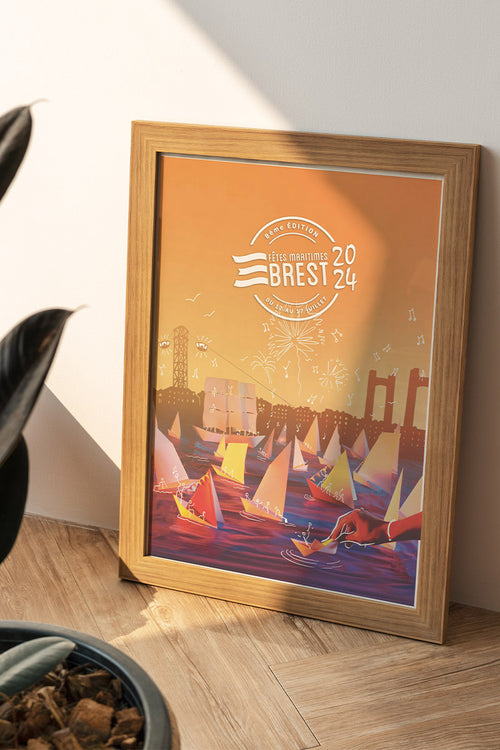 Affiche Brest 2024 - à plat - Armor-lux - 1