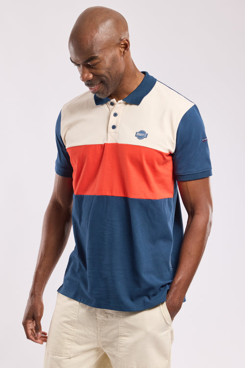 Poloshirt mit kurzen Ärmeln Siebdruck Brest 2024 – Baumwolle - Armor-lux - 1