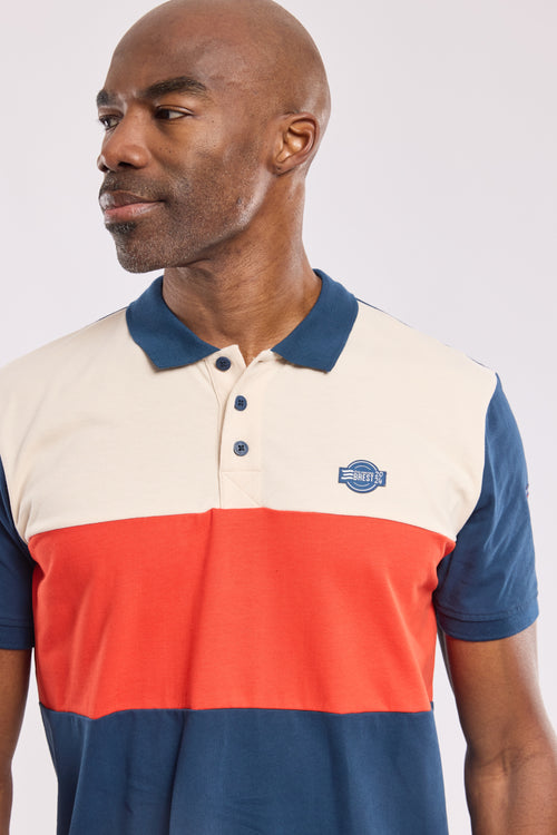 Polo manches courtes sérigraphié Brest 2024 - coton - Armor-lux - 2